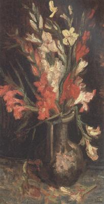 Vincent Van Gogh Vase with Red Gladioli (nn04)